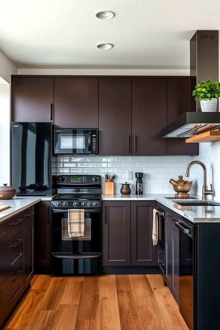 Versatile Styles for Every Taste - 22 Kitchen With Black Appliances