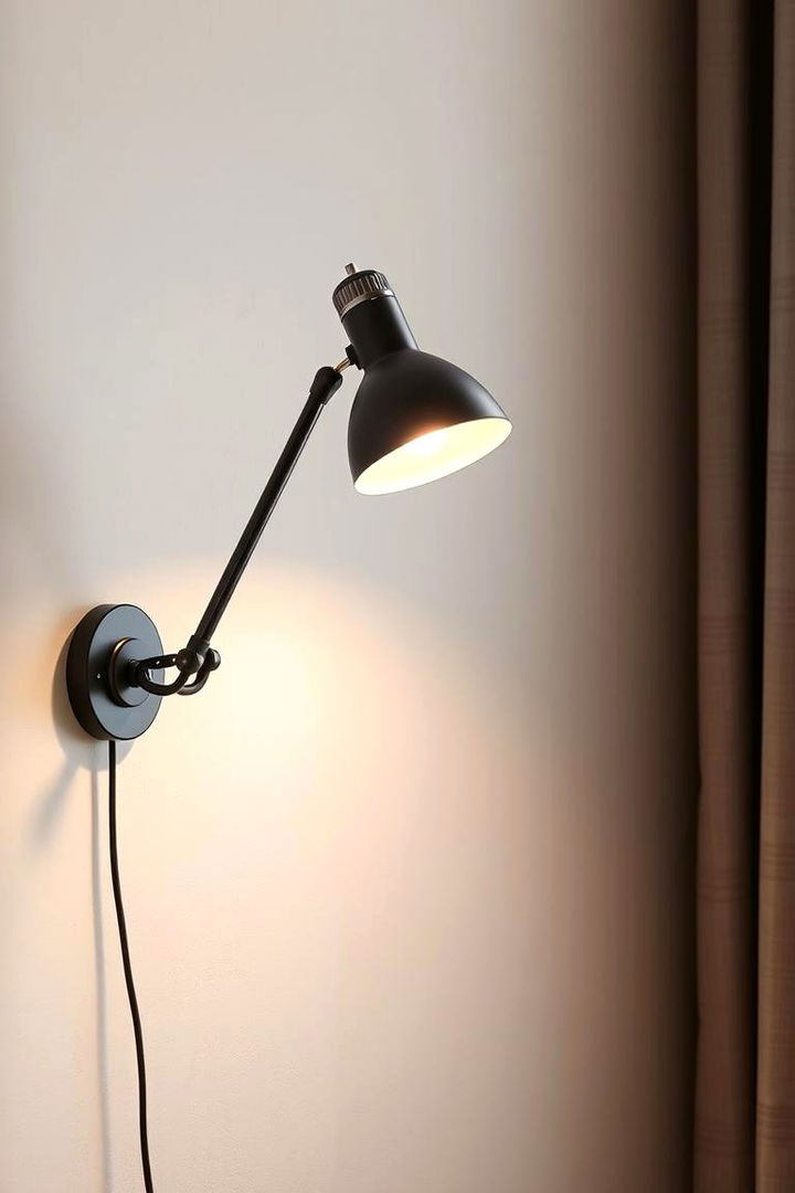 Versatile Swing Arm Lighting - 22 Living Room Wall Lighting Ideas