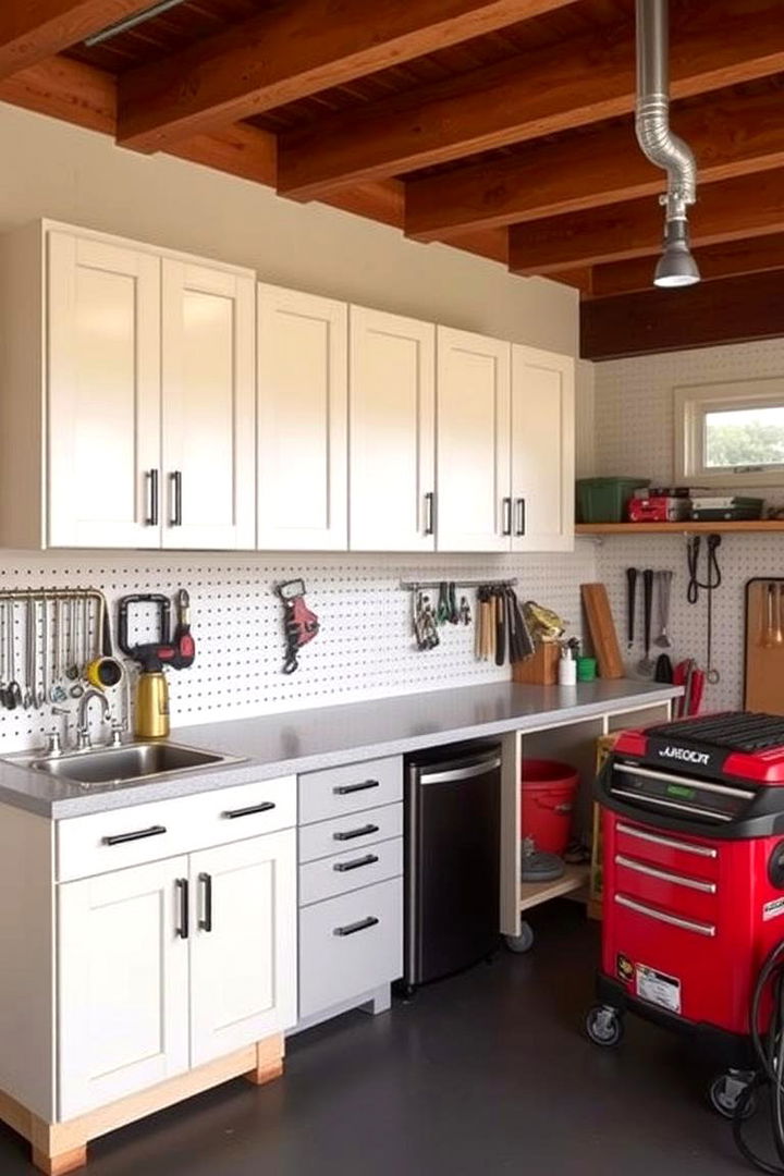 Versatile Under Deck Workshop Space - 22 Under Deck Ideas