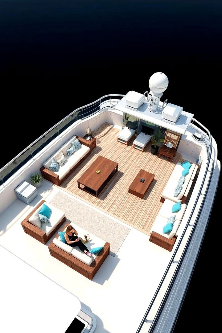 Versatile Usage Options - 22 Deck With Privacy Wall