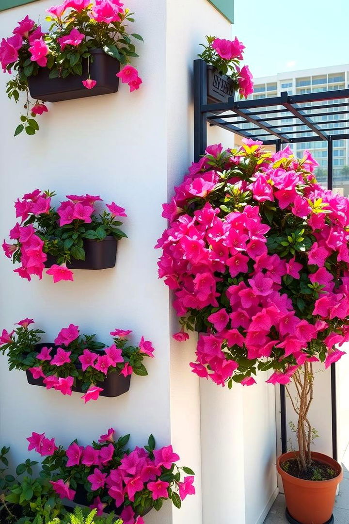 Vertical Azalea Garden Displays - 22 Azalea Garden Ideas