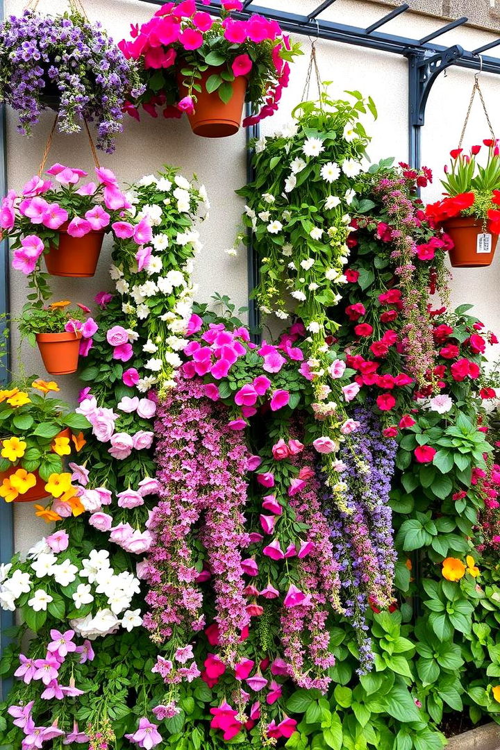 Vertical Bloom Garden - 22 Container Garden Ideas