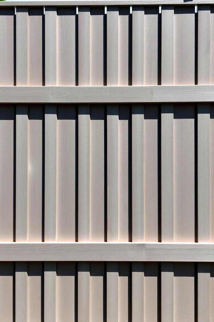 Vertical Board Variations - 22 Board on Board Fence Ideas