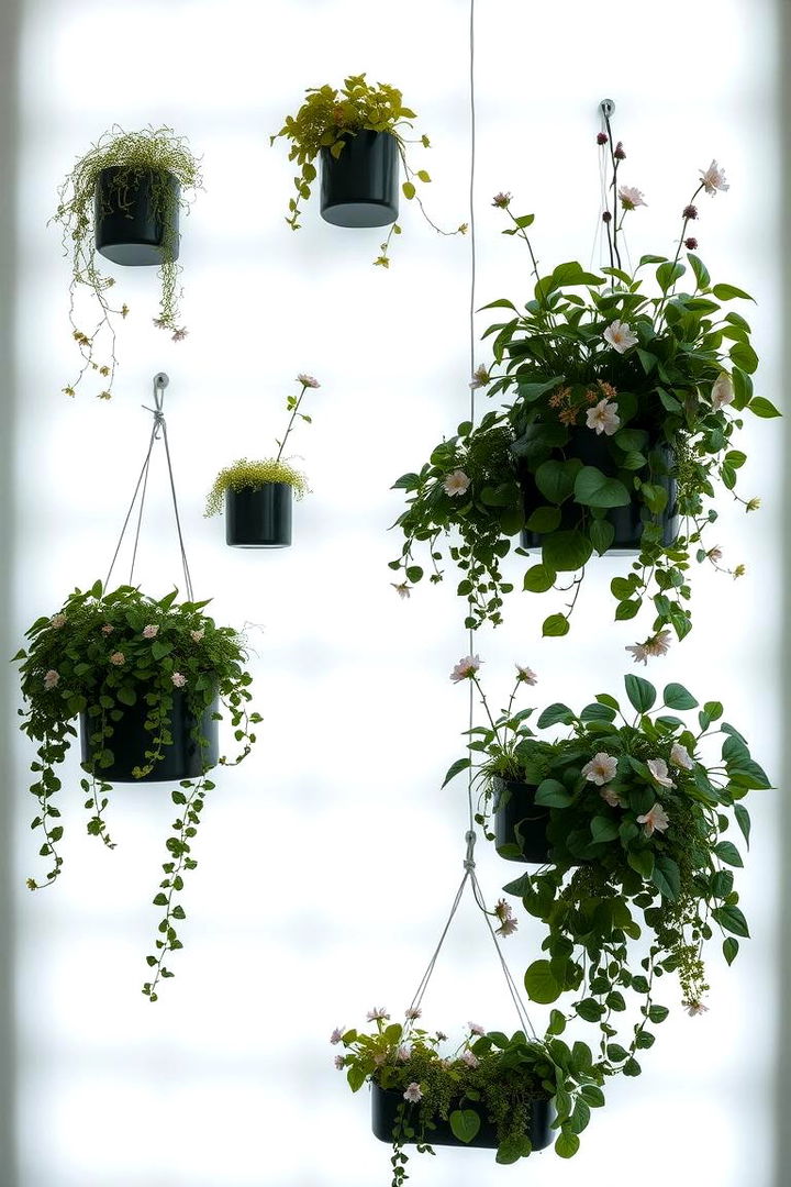 Vertical Garden Delight - 22 Potted Plant Arrangement Ideas
