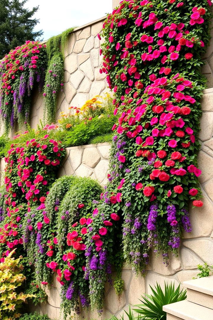 Vertical Garden Elements - 22 Hillside Terraced Garden Ideas