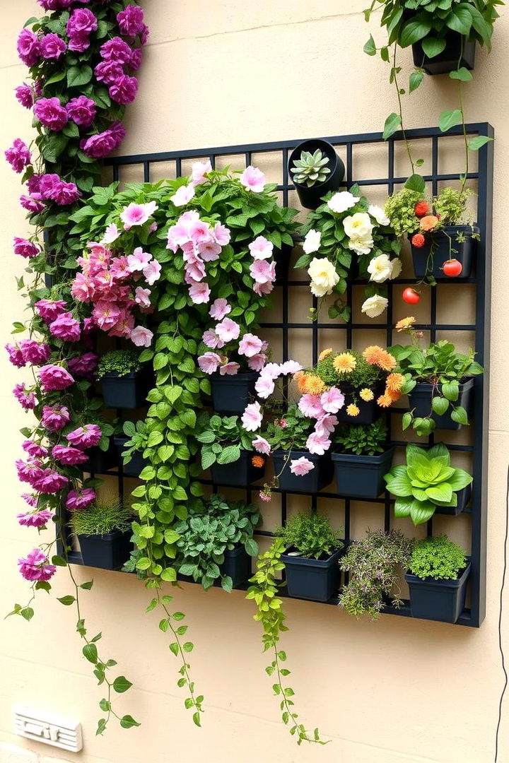 Vertical Garden Flower Beds - 22 Flower Bed Ideas