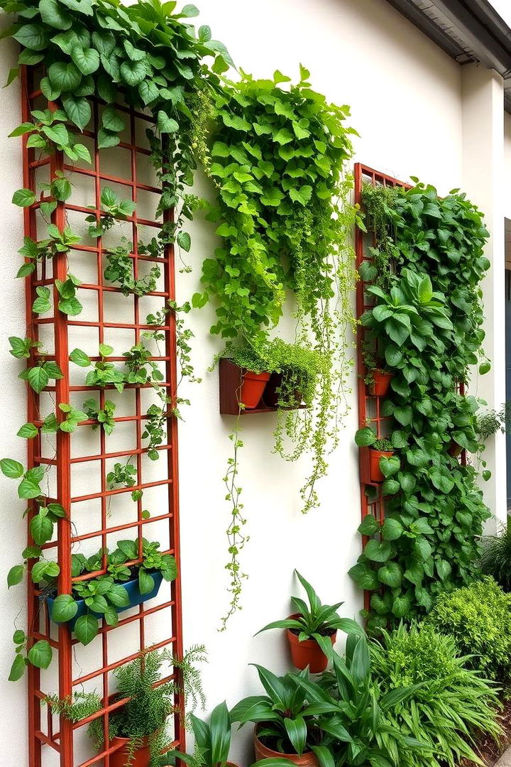 Vertical Garden Innovations - 22 Front Yard Landscaping Ideas