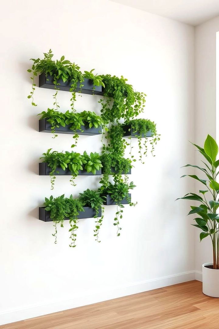 Vertical Garden Installation - 22 Garden Focal Point Ideas