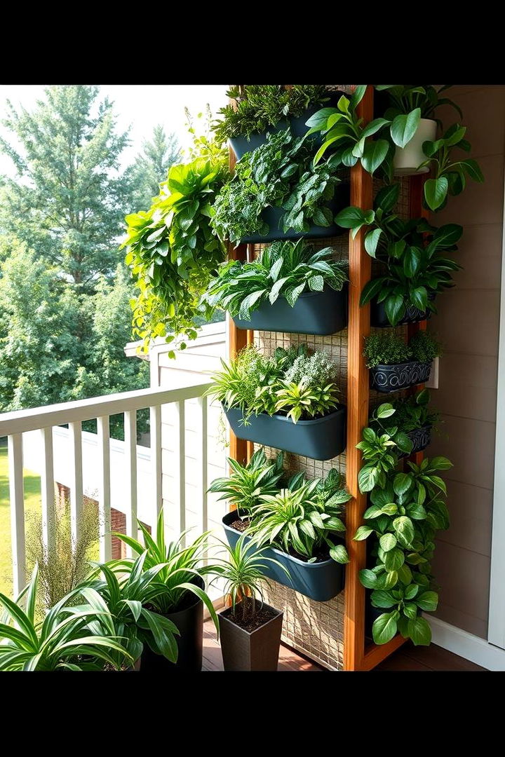 Vertical Garden Integration - 22 Backyard Deck Ideas on a Budget