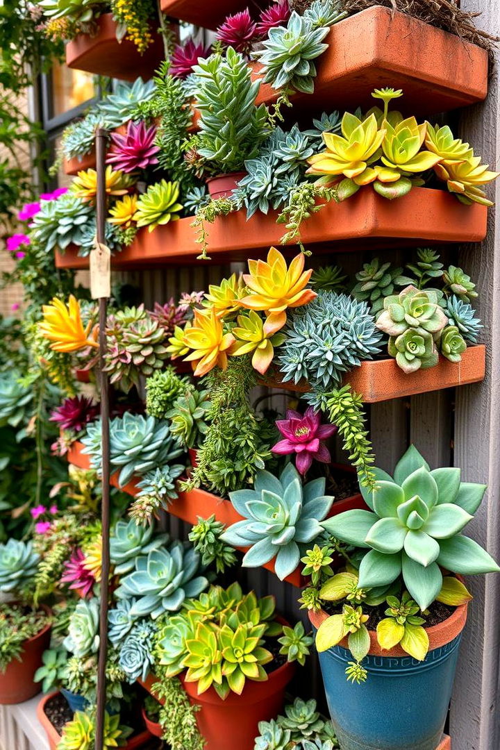 Vertical Garden Living Fence - 22 Privacy Patio Ideas