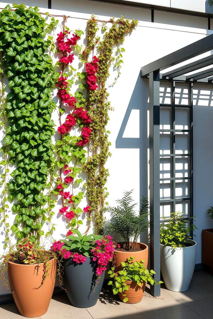 Vertical Garden Oasis - 22 Townhouse Backyard Ideas