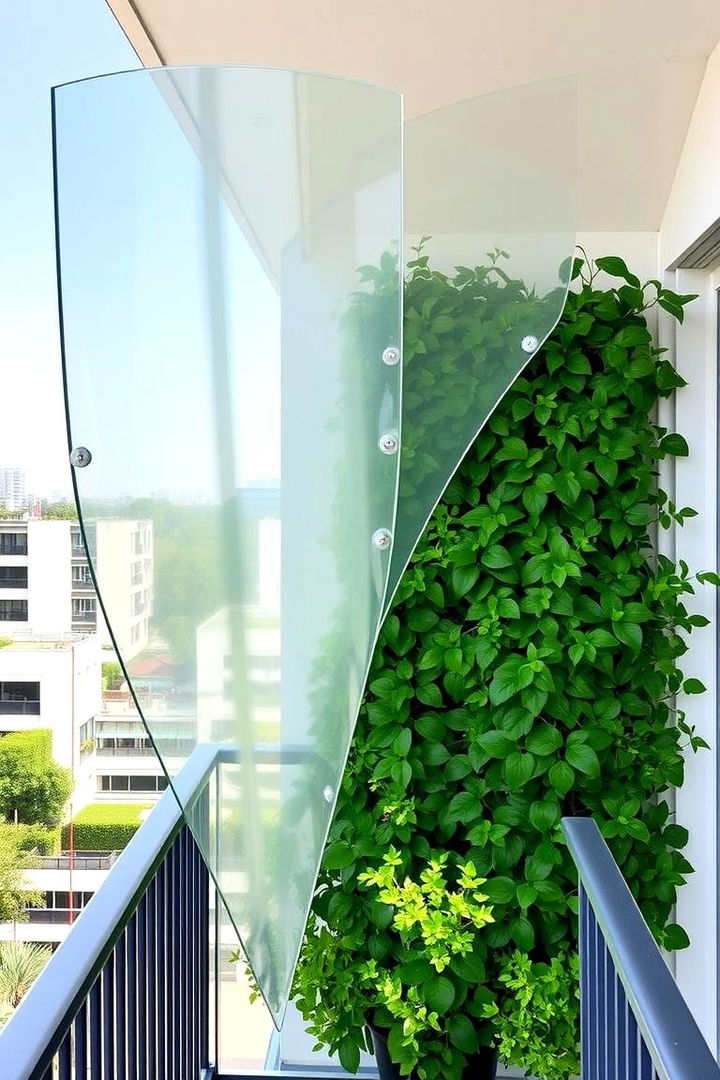 Vertical Garden Shields for Lush Living - 22 Balcony Shade Ideas
