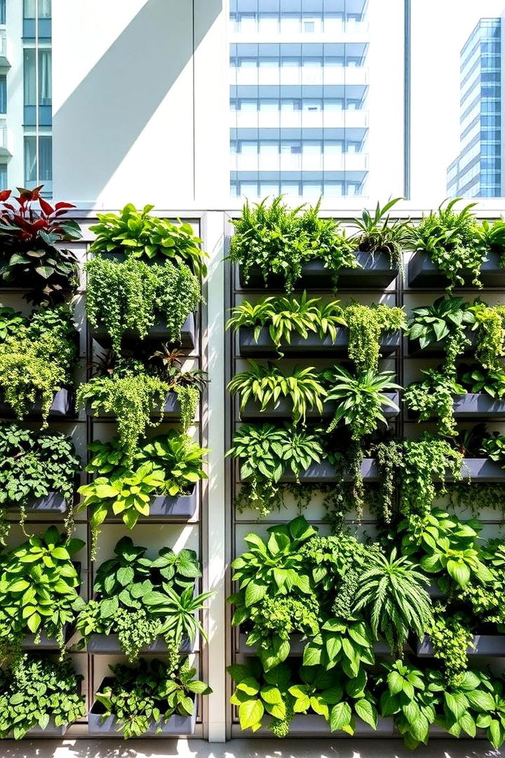 Vertical Garden Wall - 22 Garden Nook Ideas