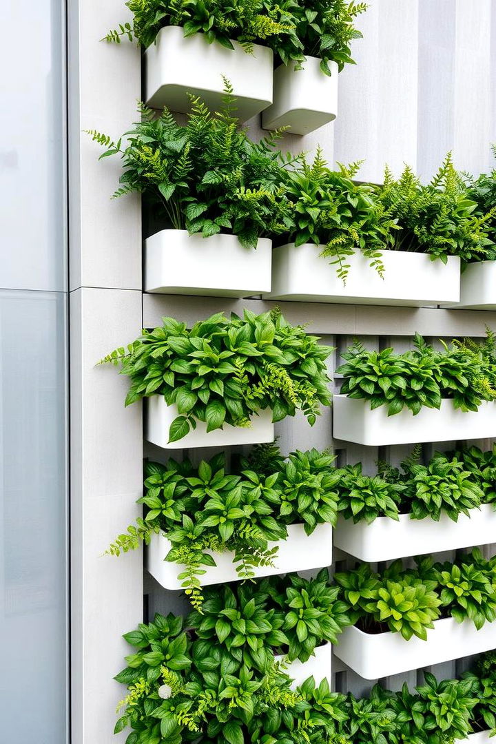 Vertical Garden Walls - 22 Green Hallway Ideas