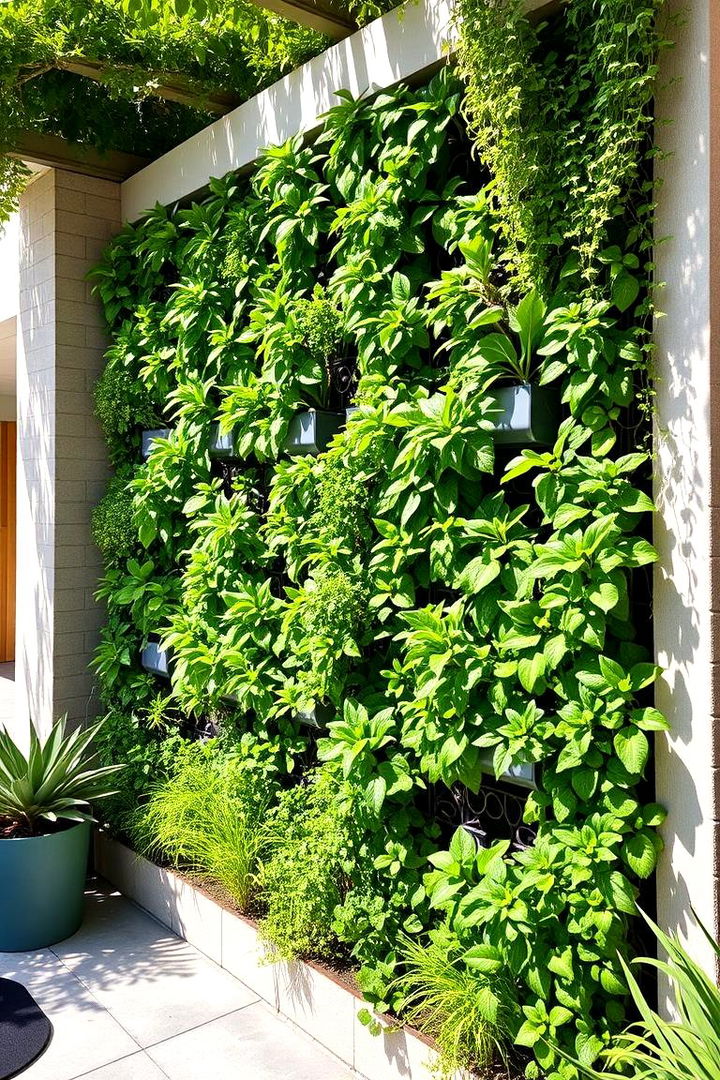 Vertical Garden Walls - 22 Patio Wall Ideas