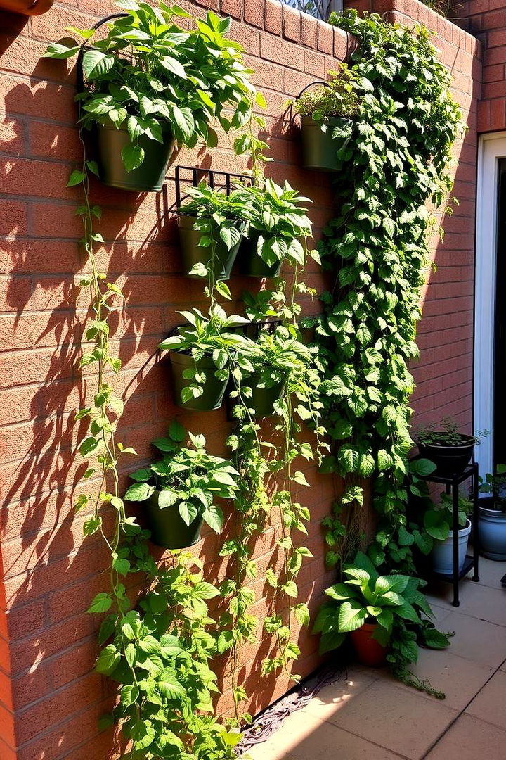 Vertical Garden Wonders - 22 Small Patio Ideas