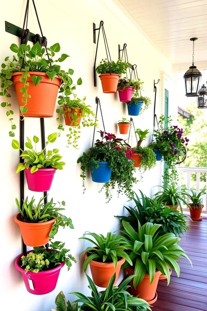 Vertical Gardening Features - 22 Small Porch Ideas