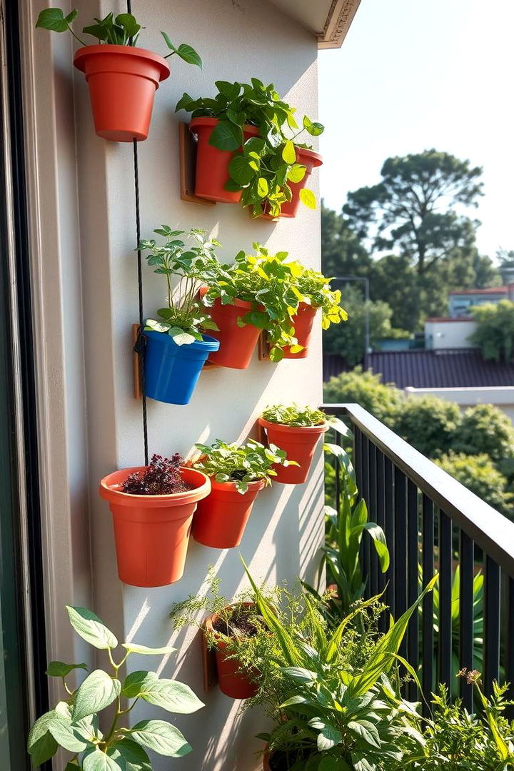 Vertical Gardens for Blooming Beauty - 22 Small Balcony Ideas