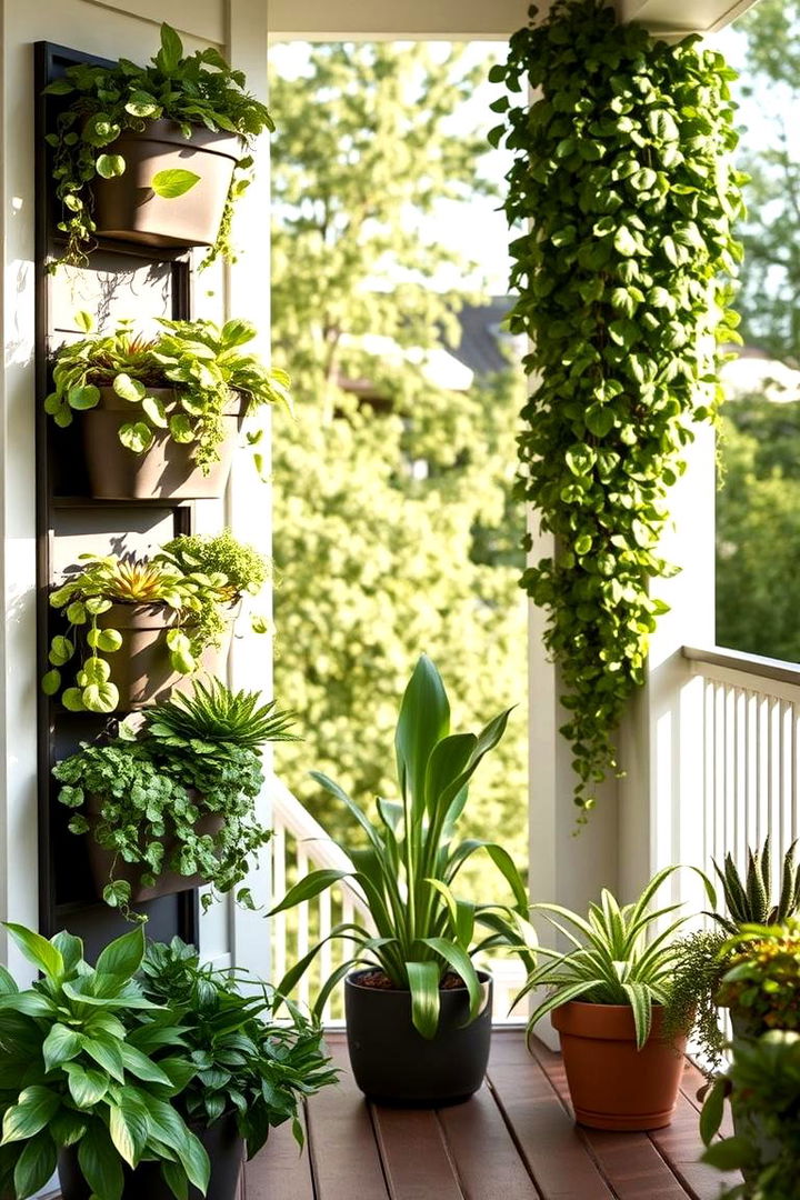 Vertical Greenery and Planters - 22 Modern Front Porch Ideas