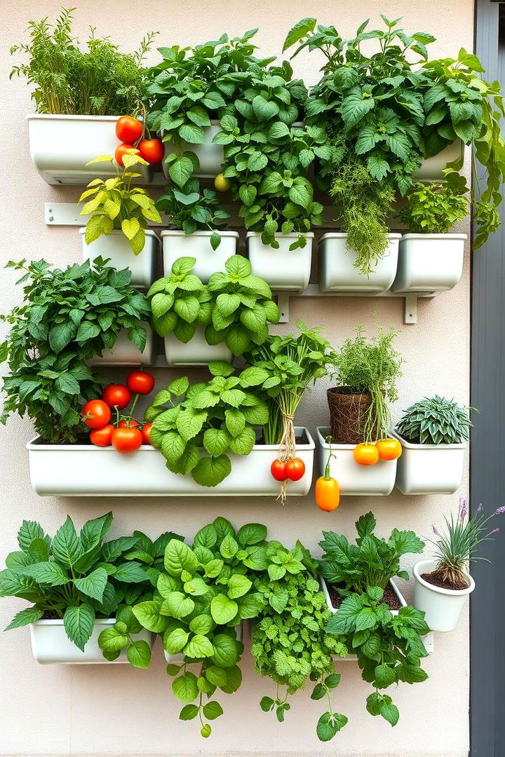 Vertical Herb and Vegetable Gardens - 22 Small Garden Ideas