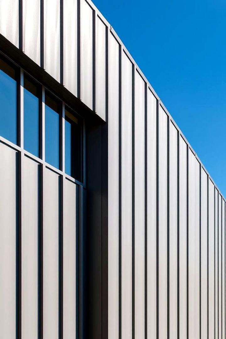 Vertical Panel Siding - 22 Exterior House Siding Ideas