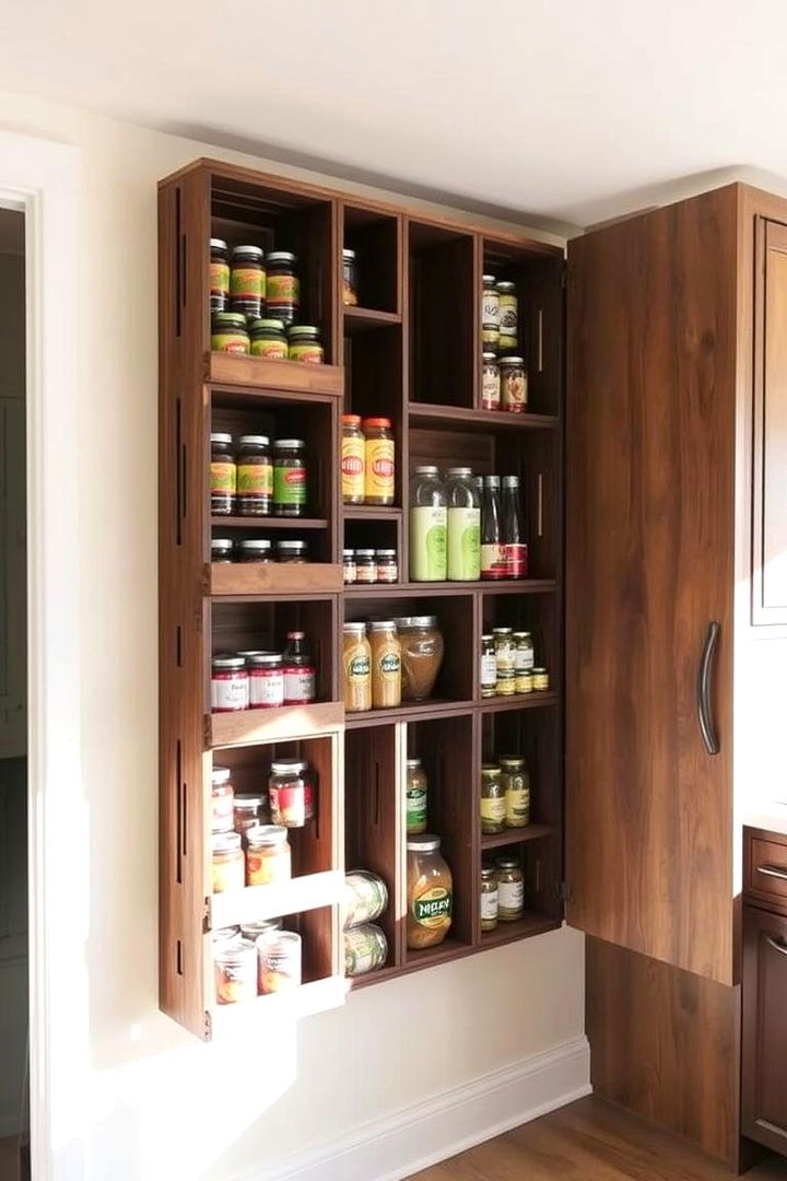 Vertical Pantry Organizers with Milk Crates - 22 Milk Crate Storage Ideas
