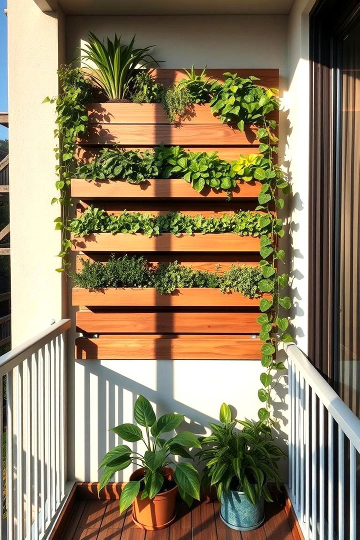 Vertical Planters - 22 Balcony Garden Ideas