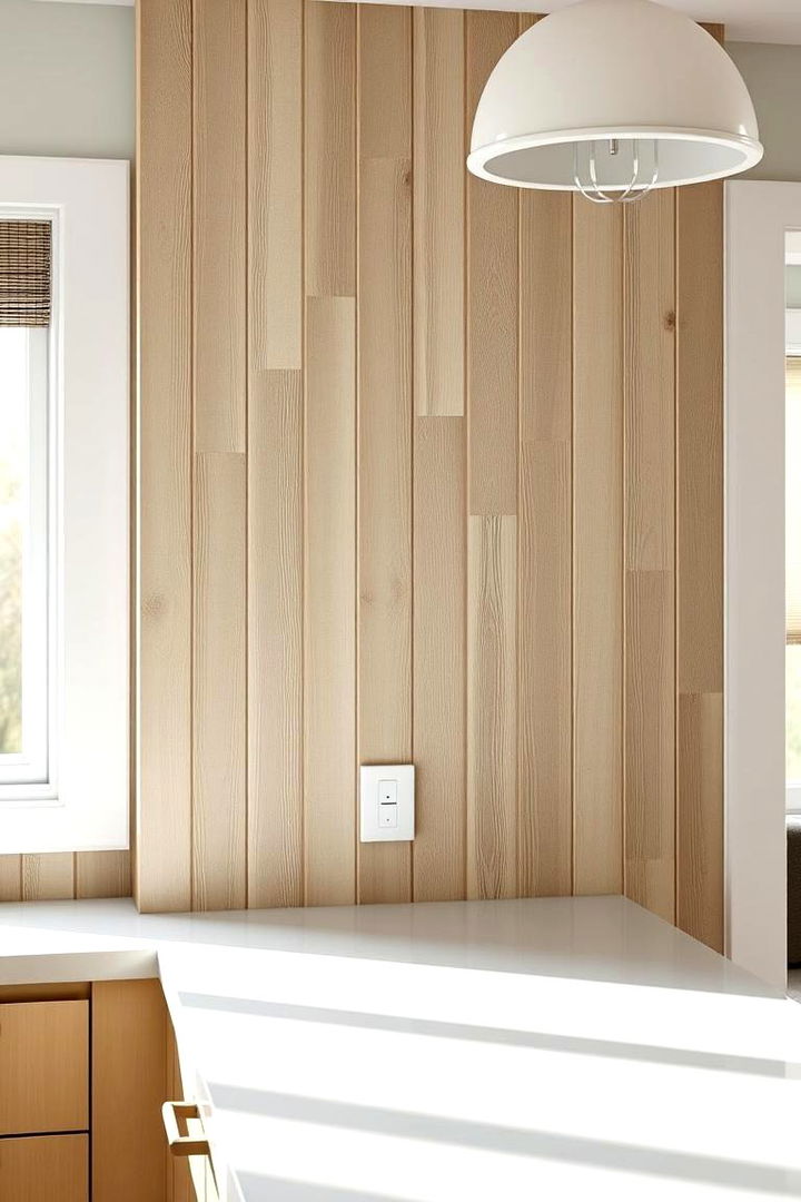 Vertical Shiplap - 22 Shiplap Backsplash Ideas for Your Kitchen