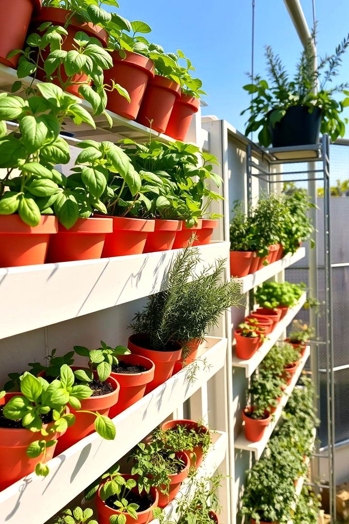 Vertical Spice Garden - 22 Vertical Garden Ideas