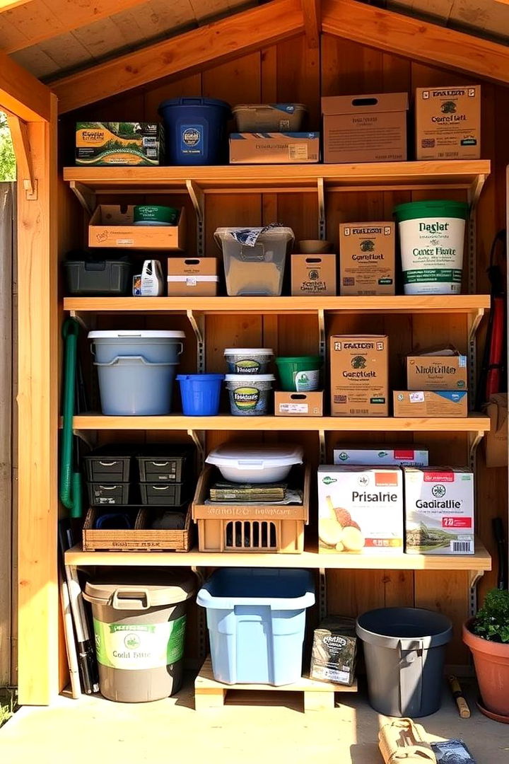 Vertical Storage Mastery - 22 Shed Shelving Ideas