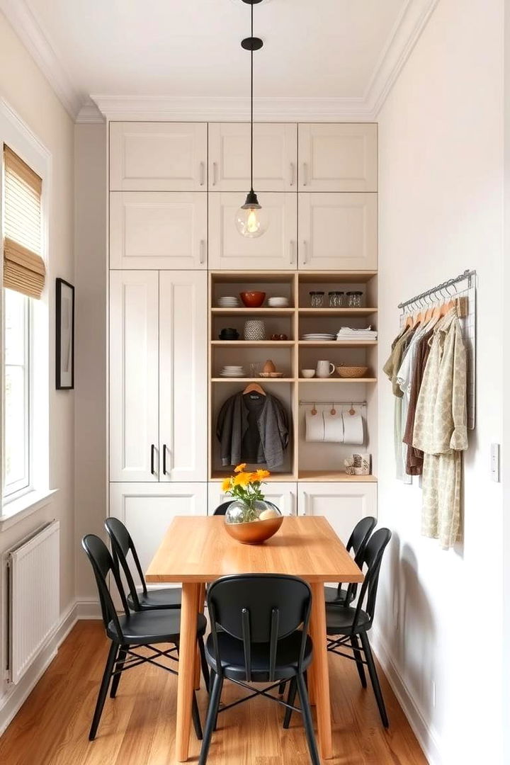 Vertical Storage Solutions - 22 Small Dining Room Ideas