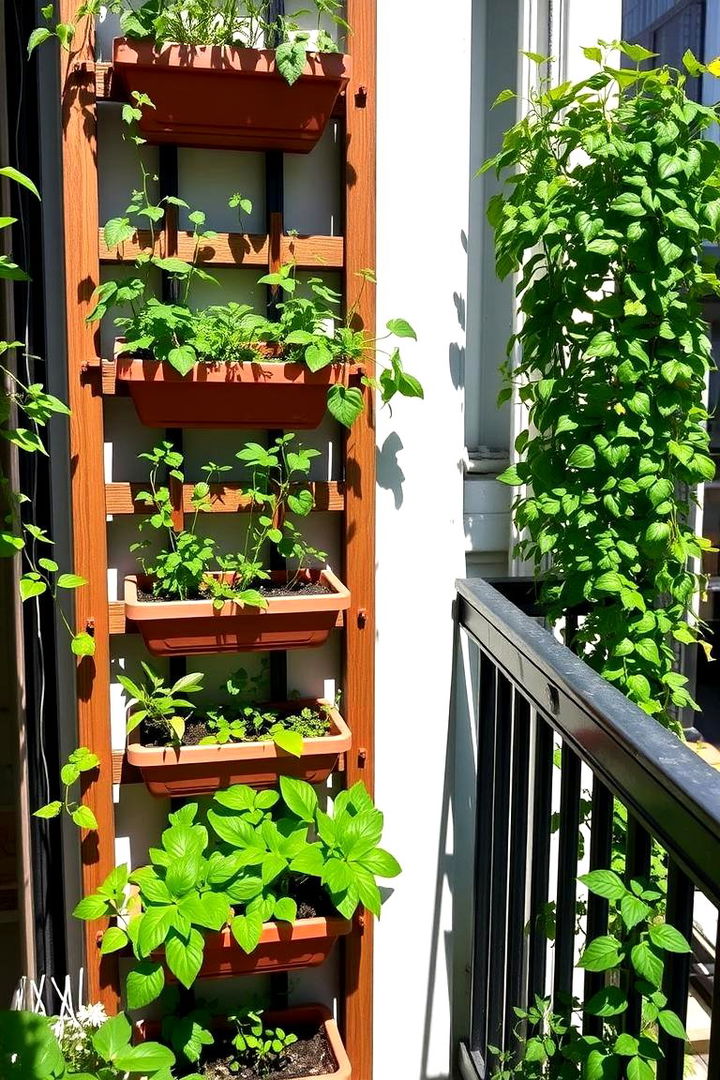 Vertical Trellis Garden - 22 Trellis Ideas
