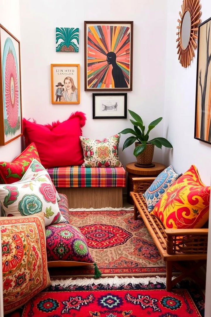 Vibrant Accent Pieces - 22 Boy and Girl Shared Small Room Ideas