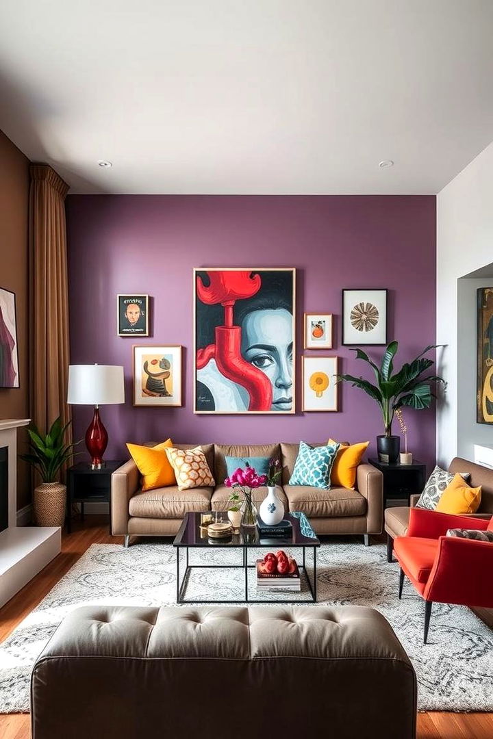 Vibrant Art Inspired Living Spaces - 22 Colorful Living Room Ideas
