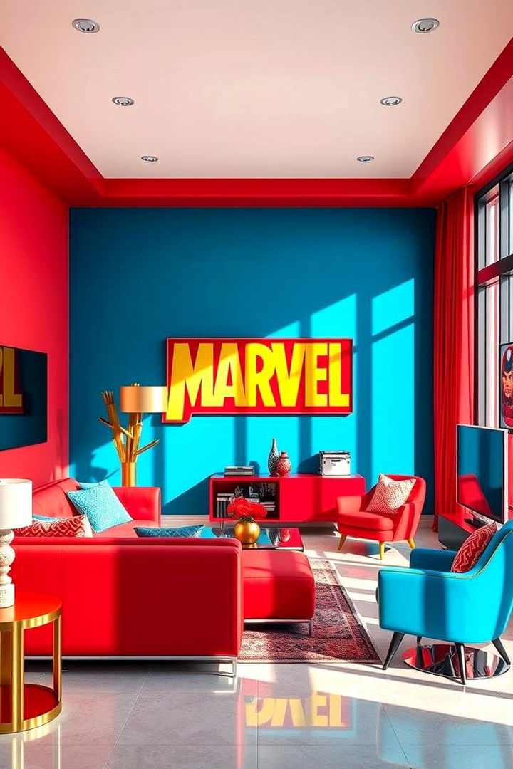 Vibrant Color Schemes - 22 Marvel Bedroom Ideas