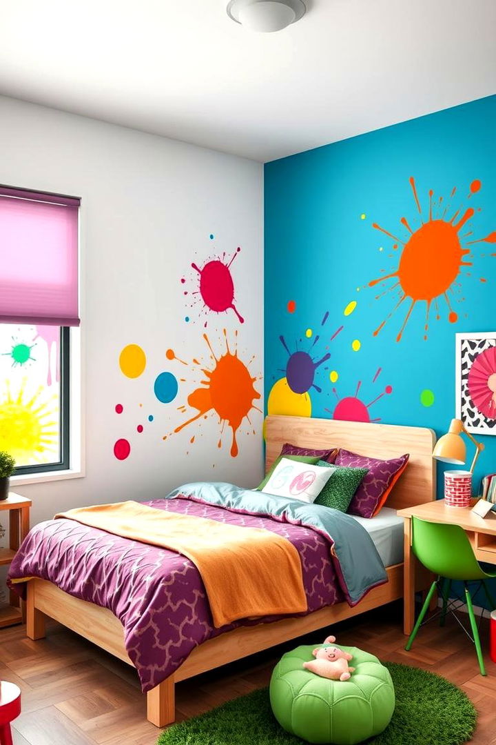 Vibrant Color Schemes - 22 Student Bedroom Design Ideas