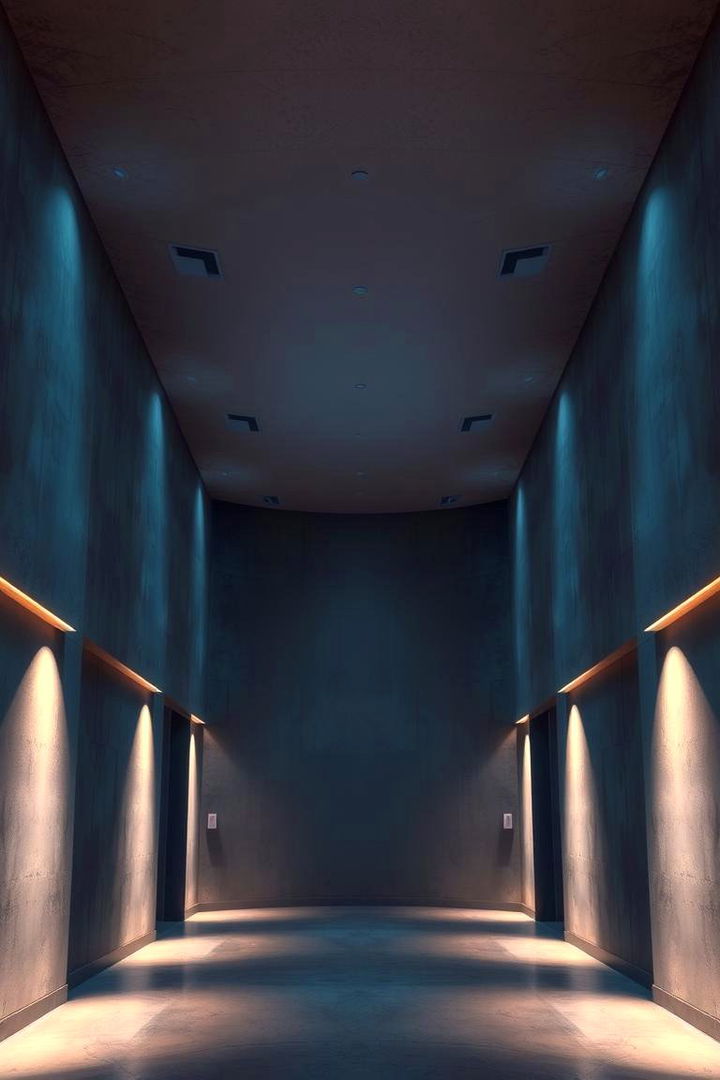 Vibrant Mood Enhancement - 22 Black Ceiling With Grey Walls