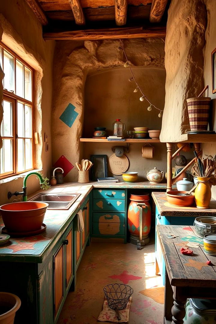Vibrant Mud Craft Kitchen - 22 Mud Kitchen Ideas