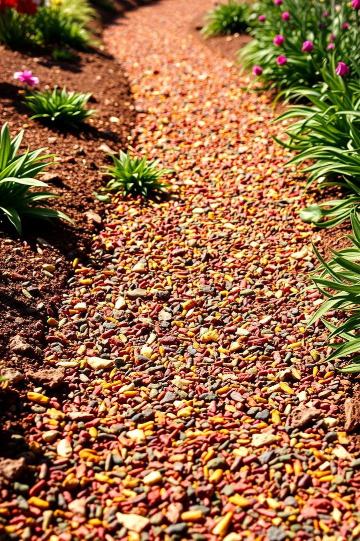 Vibrant Mulch Mix Creation - 22 Mulch Pathway Ideas