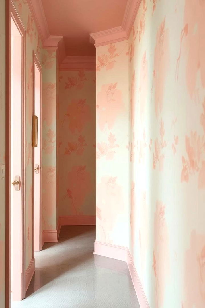 Vibrant Pastel Pop - 22 Hallway Wallpaper Ideas