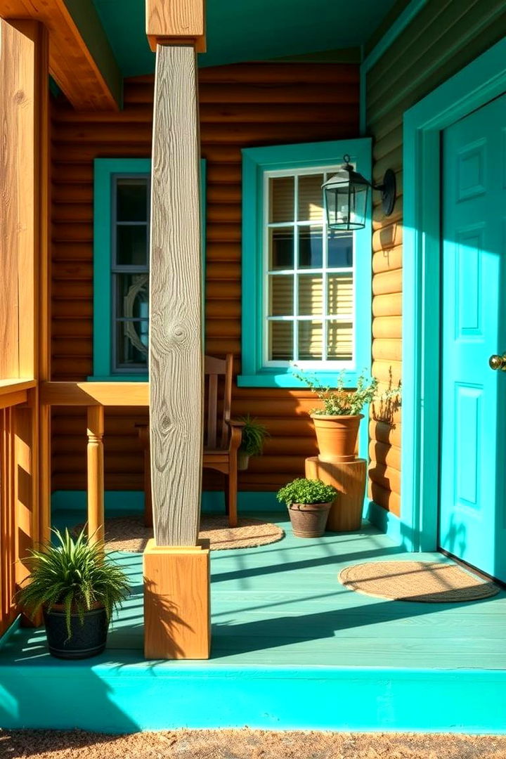 Vibrant Turquoise - 22 Porch Paint Colors