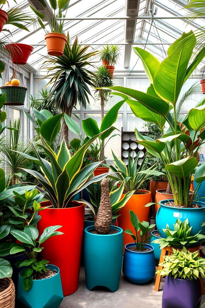 Vibrant Urban Jungle - 22 Corner Greenhouse Ideas