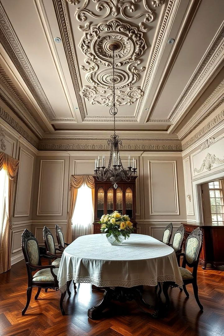 Victorian Detailing and Molding - 22 Vintage Dining Room Ideas