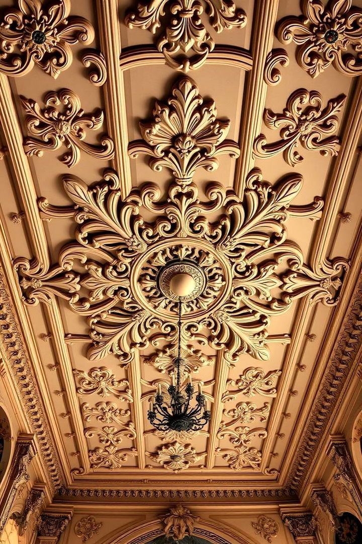 Victorian Extravagance Trim - 22 Ceiling Trim Ideas