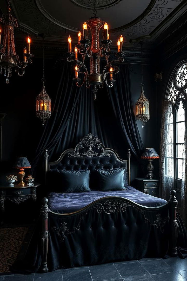 Victorian Gothic Getaway - 22 Fantasy Bedroom Ideas
