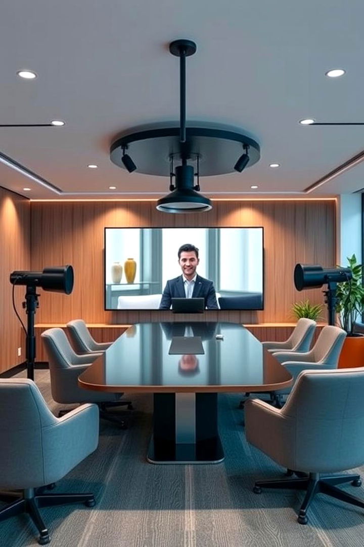 Video Conferencing Hub Integration - 22 Conference Room Design Ideas and Inspiration