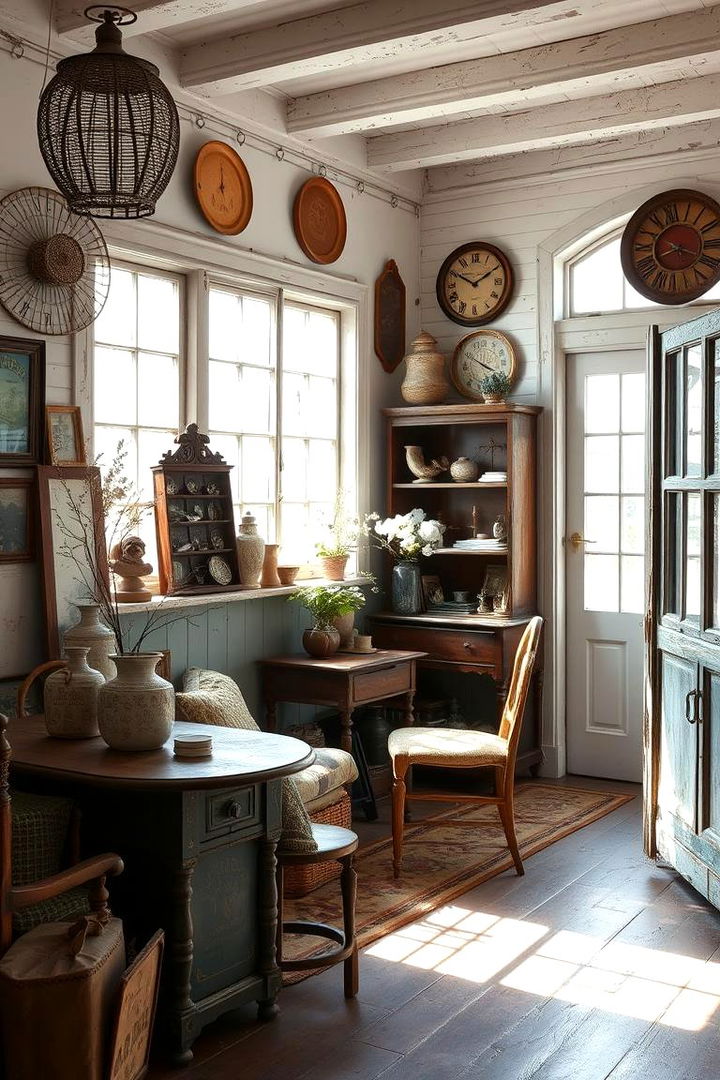 Vintage Accents - 22 Cottage Living Room Ideas