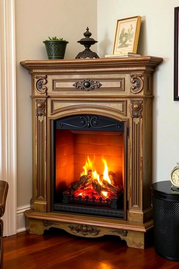 Vintage Appeal Corner Gas Fireplace - 22 Corner Gas Fireplace Ideas