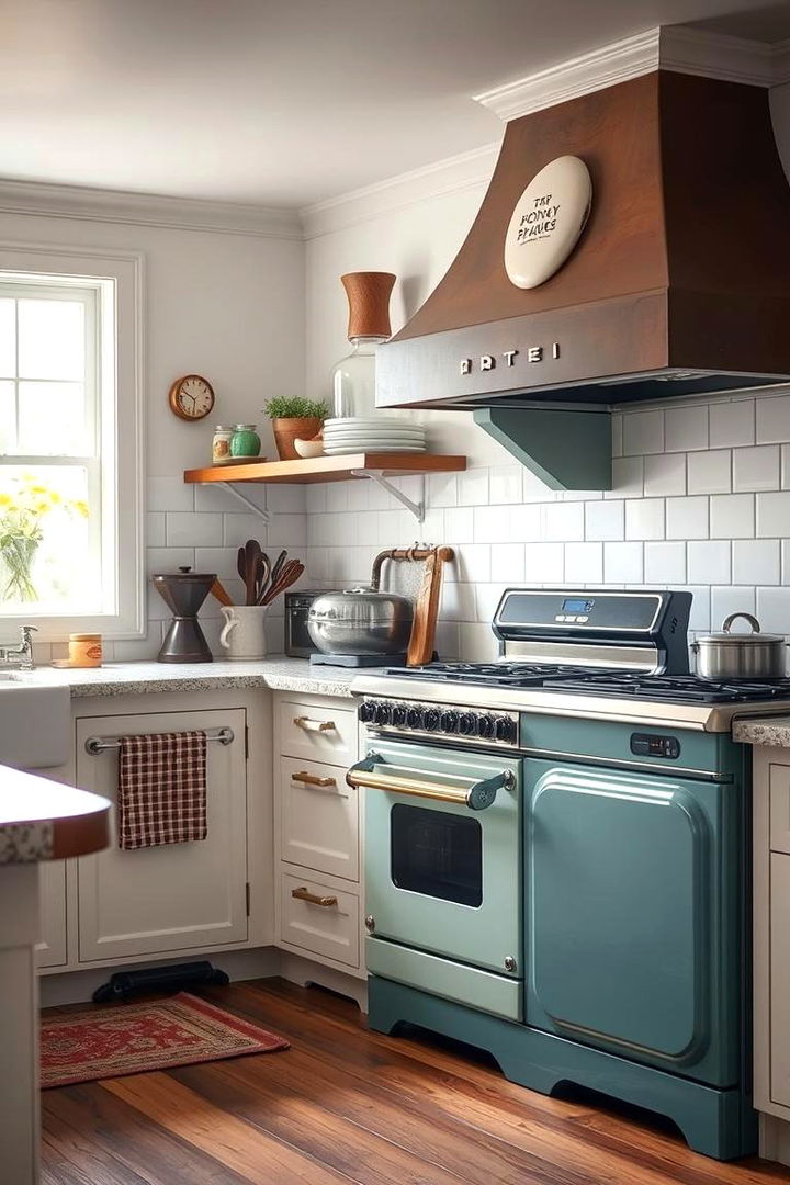 Vintage Appliances Revival - 22 Farmhouse Kitchen Ideas