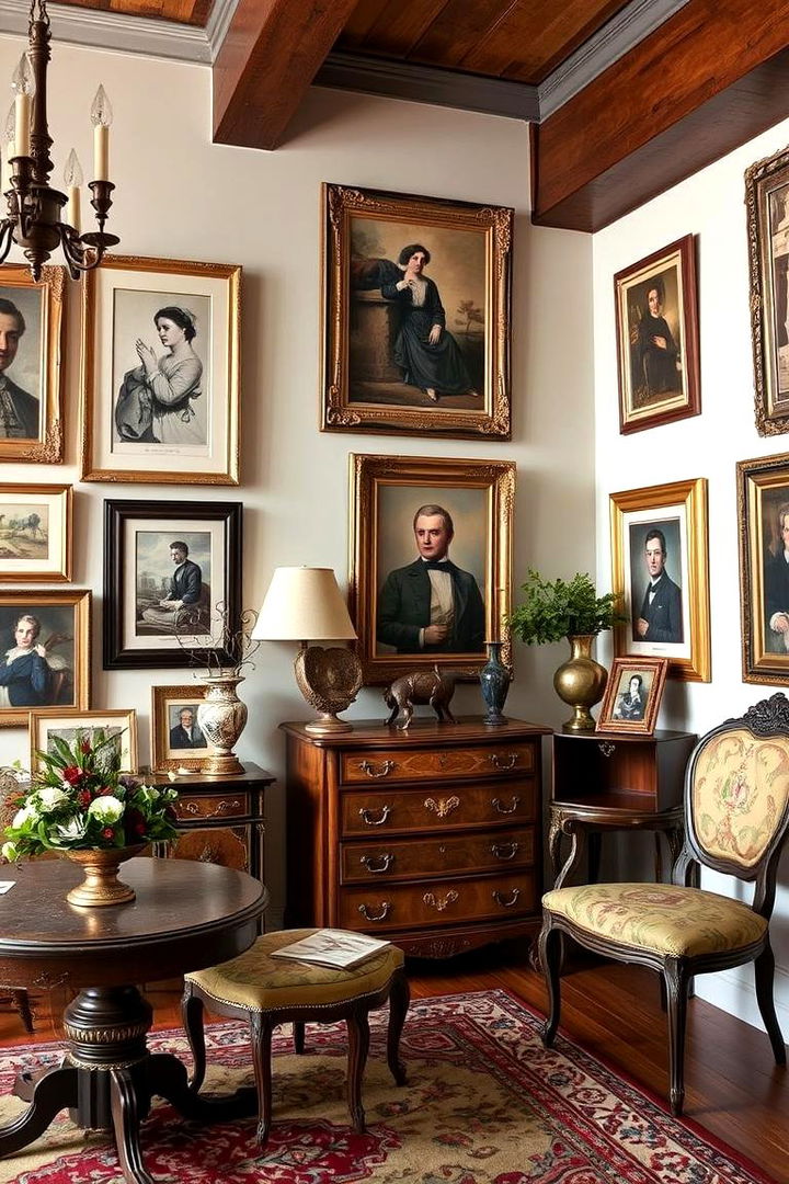Vintage Art Elements - 22 Art Room Ideas